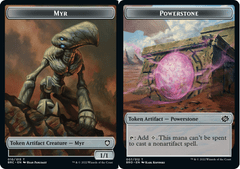 Myr // Powerstone Double-sided Token